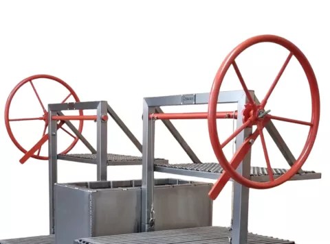 Side winding wheel